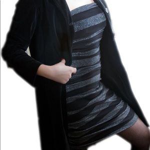 Express Strapless Stretch Party Dress Size L